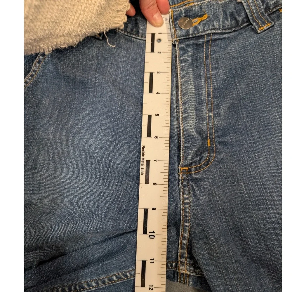 Carhartt Rugged Flex Jeans Mens 33x32 Blue Relaxed Fit Straight 102808-498‎